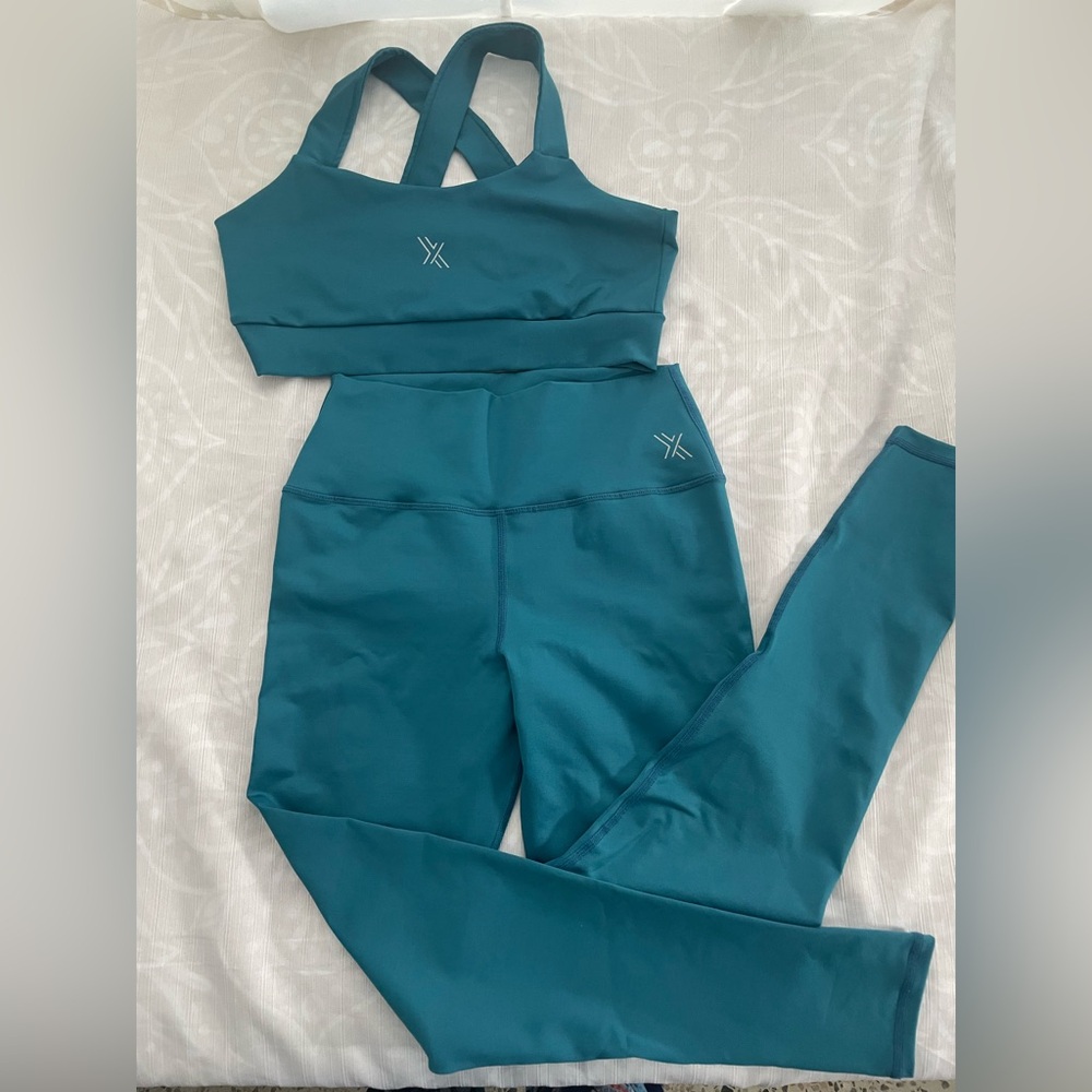 Teal Activewear Set workout